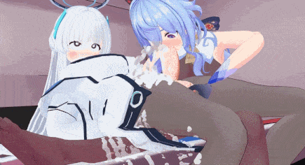 【コミッション】コスプレ風俗で甘雨に抜いてもらうふたなりノア