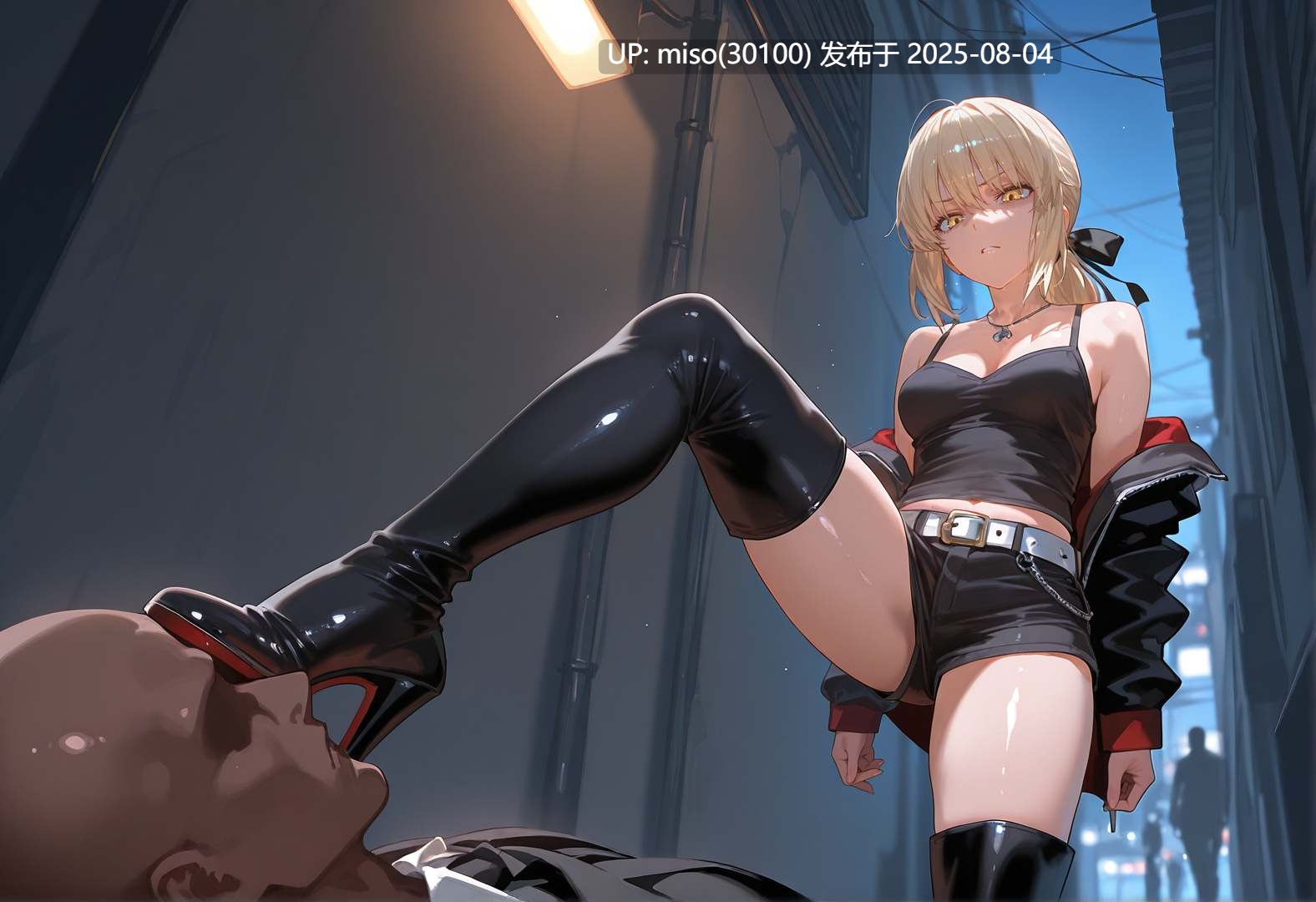 [Tsukinoo] アルトリア・オルタ-誇り高き騎士王、黒き巨躯に絡め取られた夜～-第26张图片-萌站