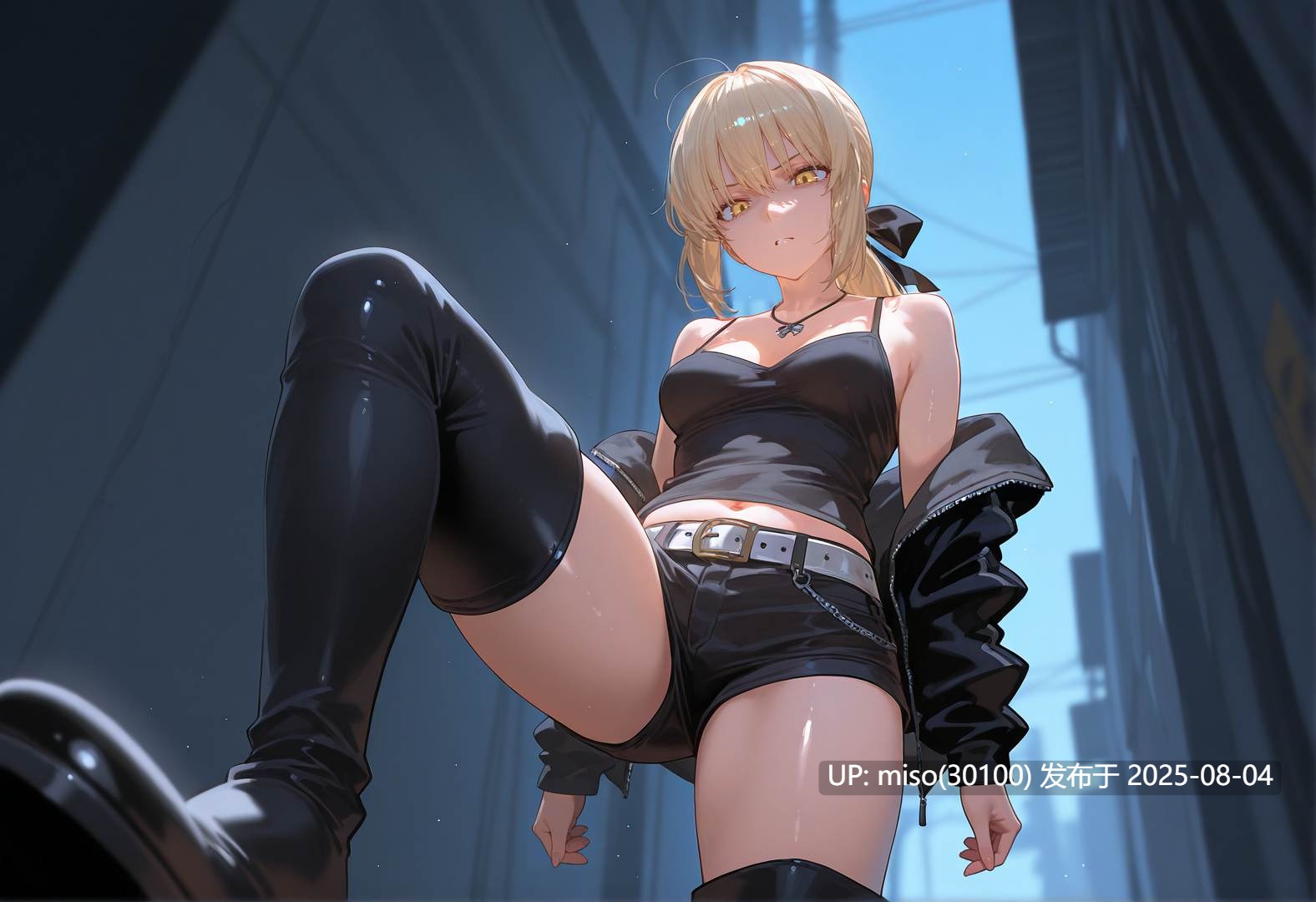 [Tsukinoo] アルトリア・オルタ-誇り高き騎士王、黒き巨躯に絡め取られた夜～-第28张图片-萌站