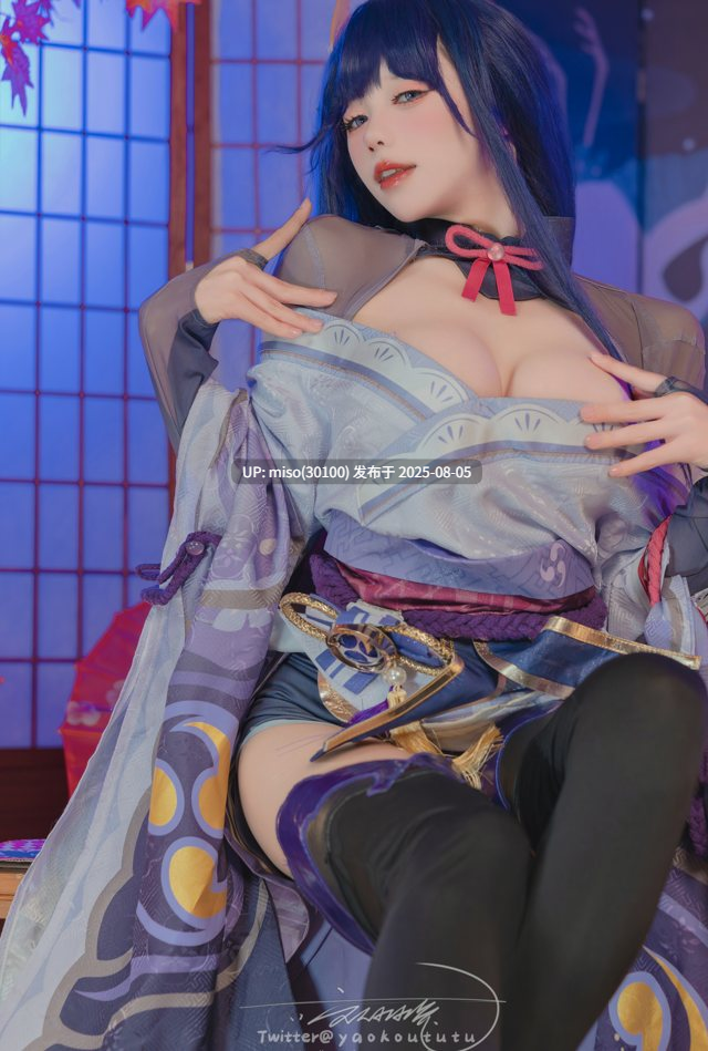 160 – 咬一口兔娘(黏黏团子兔)-咬人小小兔(咬一口兔娘) 2403月作品 原神雷电将军 [76P1V]
