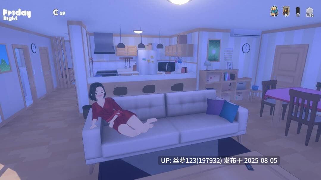 [3D/PC]#莎拉的小屋 #Sarah's House v0.6 英文生肉版
