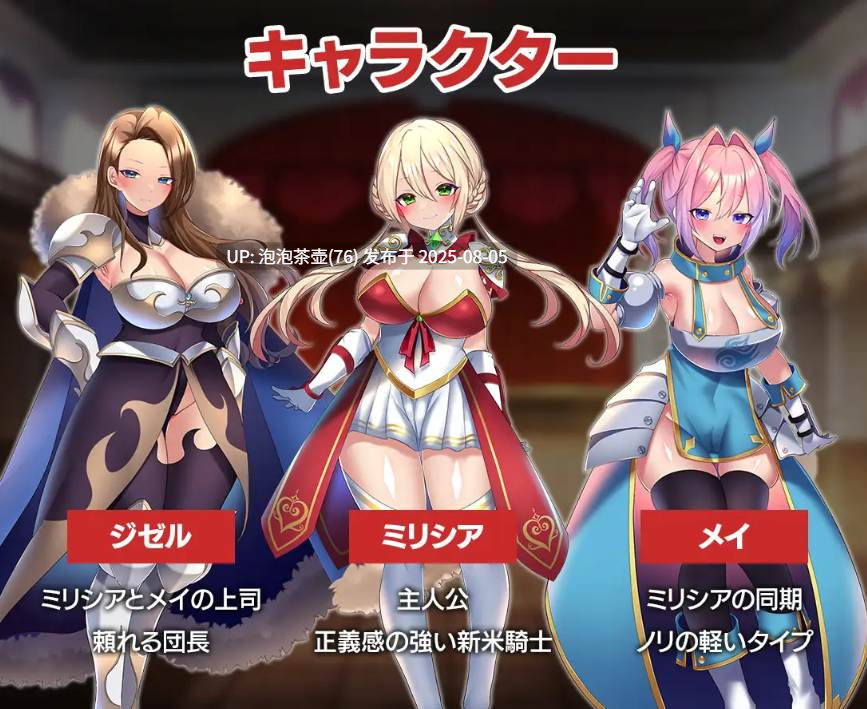 [PC-RPG游戏] 【RPG/汉化】性骑士传说 ～贵族淫欲向少女逼近/性騎士物語 ～少女に迫る淫欲貴族～ Ver1.06 AI汉化版-第5张图片-萌站