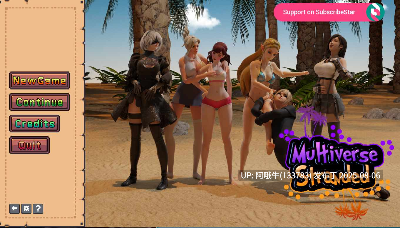 【欧美/SLG/AI汉化】 多元宇宙搁浅 Multiverse Stranded v2.04 AI汉化步兵版 [3.5G新作]【序号2774】