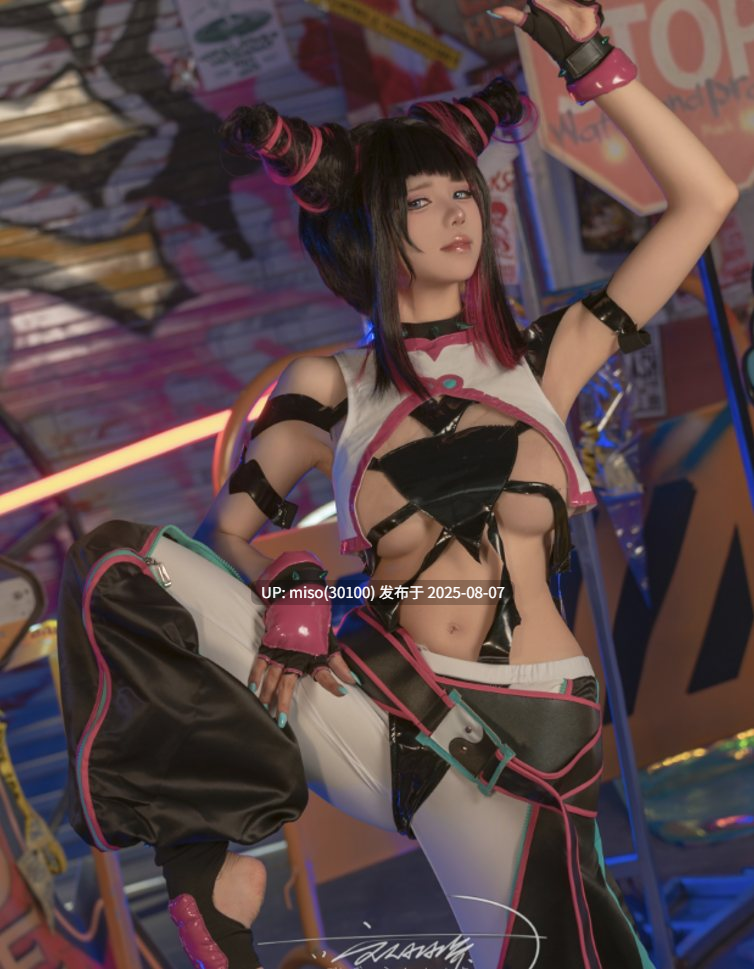 176 – 咬一口兔娘(黏黏团子兔)-咬人小小兔 五月作品『街霸-韩蛛俐』 [81P1V]-第2张图片-萌站