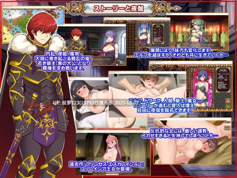[SLG/PC]黒の征服王 Lord of Tartanova-第4张图片-萌站