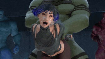 【3D动画/Horny Beetle】 25.07月 新作：雷娜+莉莉+晓雨+嘉米 性感御姐陷入无尽轮奸地狱 [2G]-第4张图片-萌站