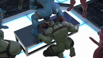 【3D动画/Horny Beetle】 25.07月 新作：雷娜+莉莉+晓雨+嘉米 性感御姐陷入无尽轮奸地狱 [2G]-第7张图片-萌站