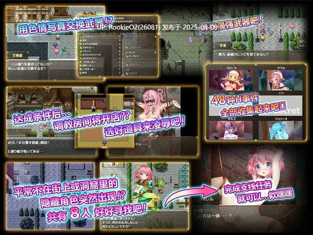 【日系RPG/官中/动态/萝莉/内射】菜鸟公会&委托少女 俺のギルドの女たち Ver1.0.4 官方中文版+全回想【1.66G/全CV】-第4张图片-萌站