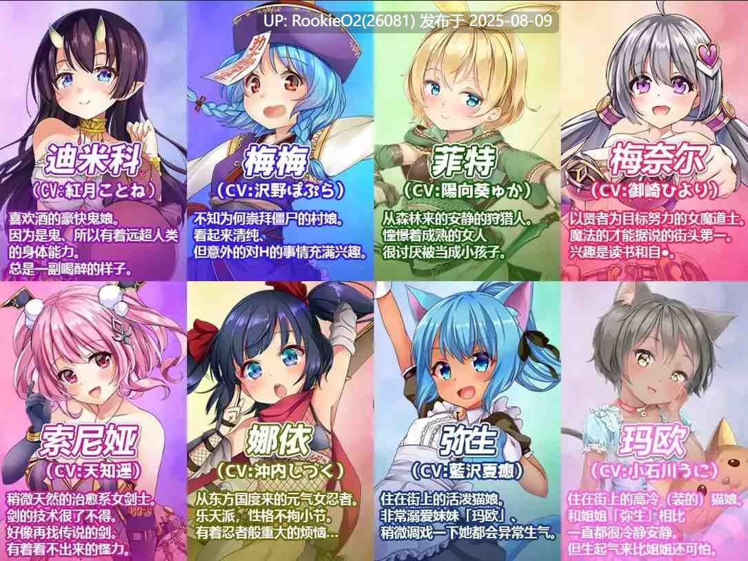 【日系RPG/官中/动态/萝莉/内射】菜鸟公会&委托少女 俺のギルドの女たち Ver1.0.4 官方中文版+全回想【1.66G/全CV】-第8张图片-萌站