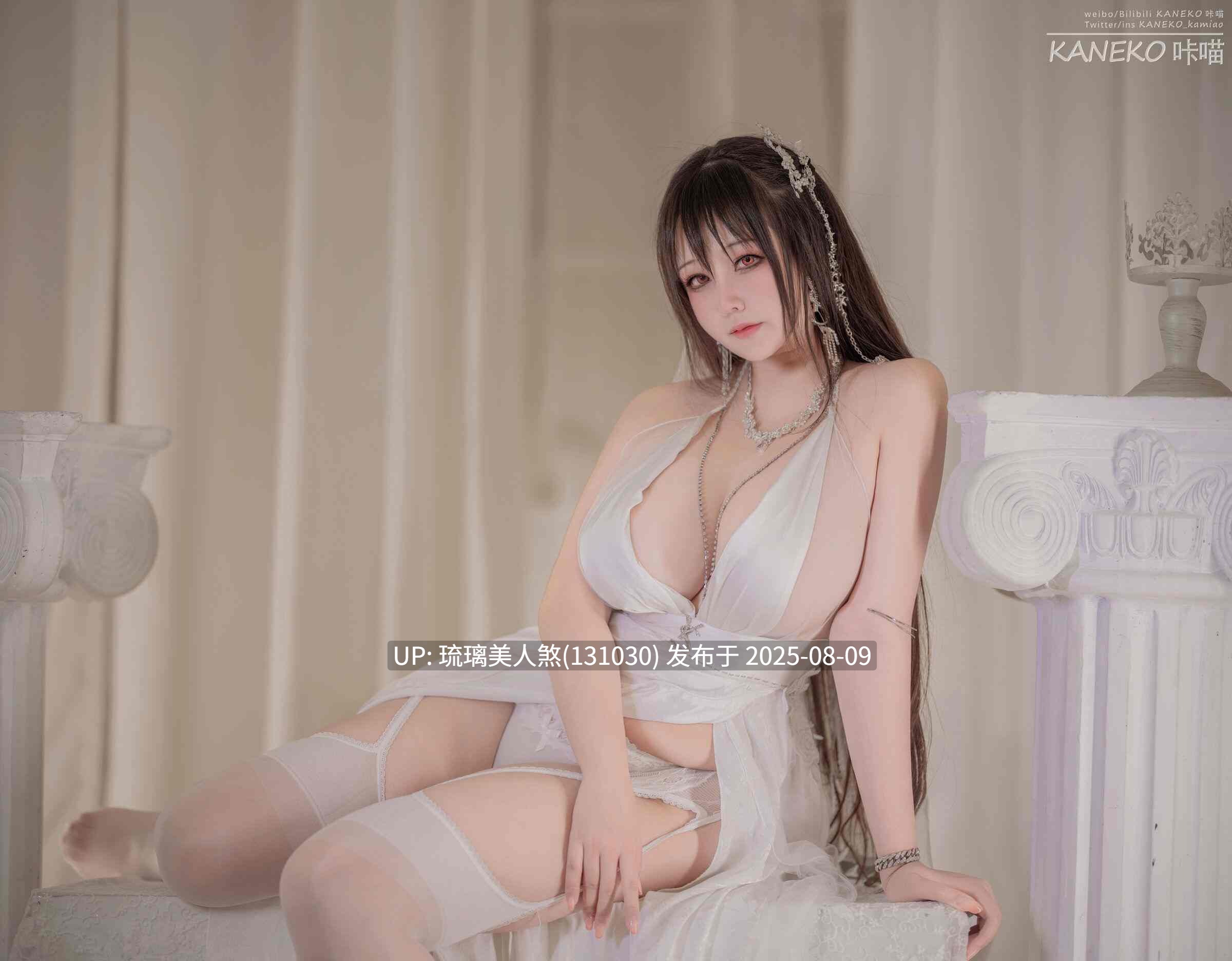 KANEKO_咔喵 - 大凤婚纱花嫁 47P