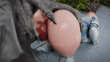 【3D动画/Rekin】 25.08月新作：丰乳肥臀艾玛+爱丽丝惨遭狼人前后夹击巨根深喉猛插 [394M]-第5张图片-萌站