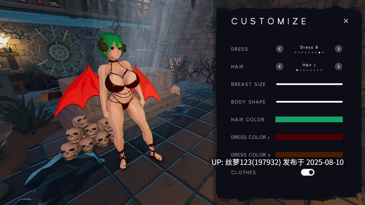 [ACT/PC]#魅魔：欲念原罪 #Succubus: The Lustborn Curse  v0.0.11 英文生肉版【2025年08月09日 更新】