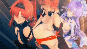 新作-Yinlin x Cantarella&Changli Futa WIP (WuWa) 吟霖 x 长离 & 坎特蕾拉 Group-第9张图片-萌站