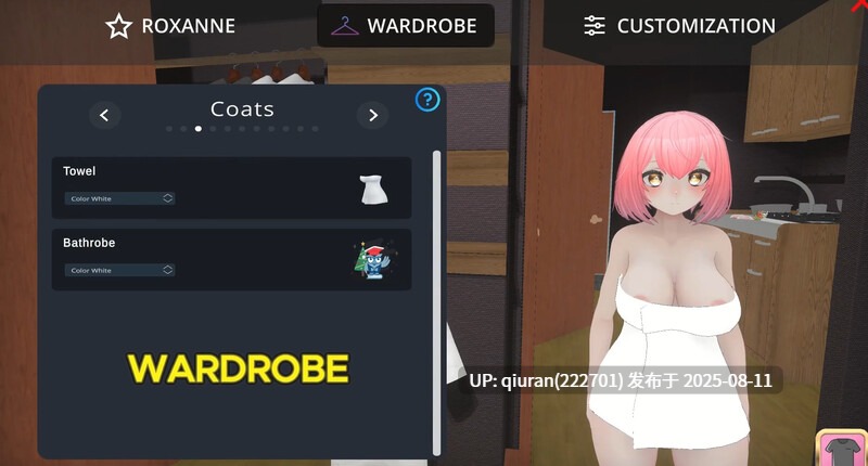 更新[直播露出SLG/3D作品/全动态] 罗克珊 Roxanne Ver0.70 汉化步兵版+存档 [10.20G]-第2张图片-萌站