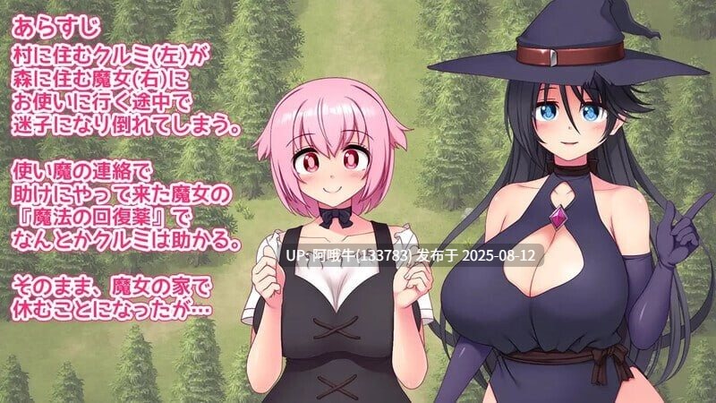 【日系/RPG/汉化/萌站内植】变态魔女的双性榨精迷宫 [1.26G]【序号2979】