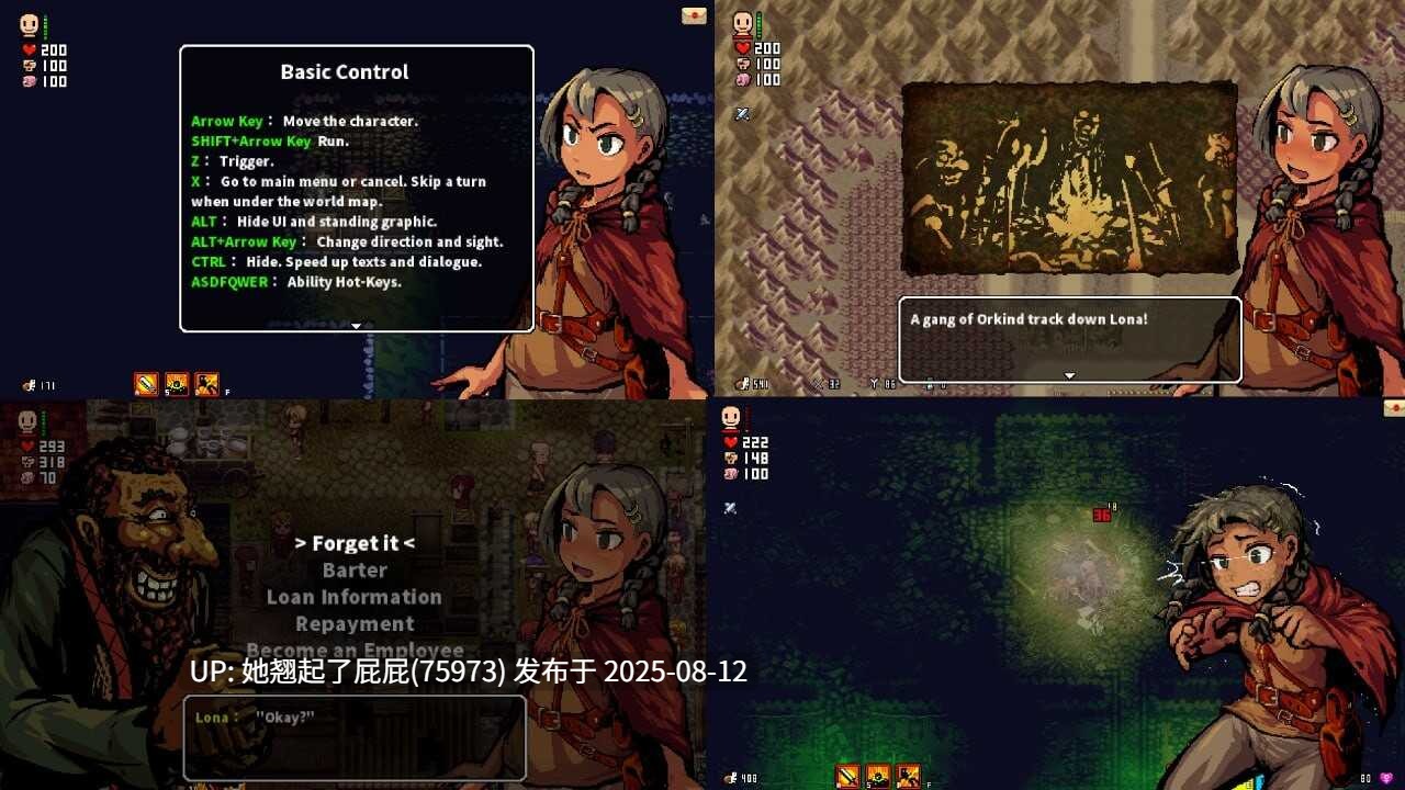  [爆款/羞辱/官中/更新] 洛娜的世界 LonaRPG v0.10.0.2 官方中文版 [700M]-第5张图片-萌站