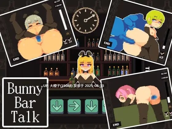 [SLG官中PC像素动态无码][マルハニ堂]兔女郎酒吧闲聊 BunnyBarTalk[287]