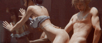 【3D动画/Aries' Possession】 25.08月新作：Tifa & Cloud 蒂法 性感女神后入抱肏中出 [483M]-第6张图片-萌站