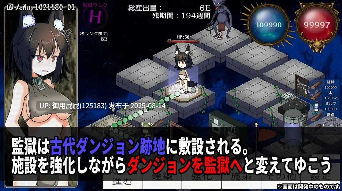 [日式SLG/拘束/兽耳/PC]  たのしい! 監獄経営 原版生肉 [1.45G]-第5张图片-萌站