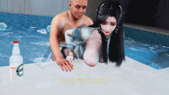 [3D]牛头人爱好者：清漪-泳池NTR 
