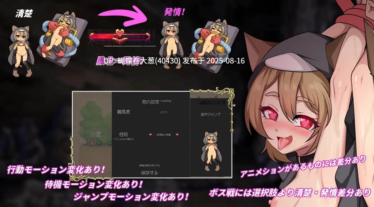[淫乱像素动态][色气兽耳娘调教发情]隐匿在欲望之城的异世界v1.05官中+全CG存档 [412M度盘]