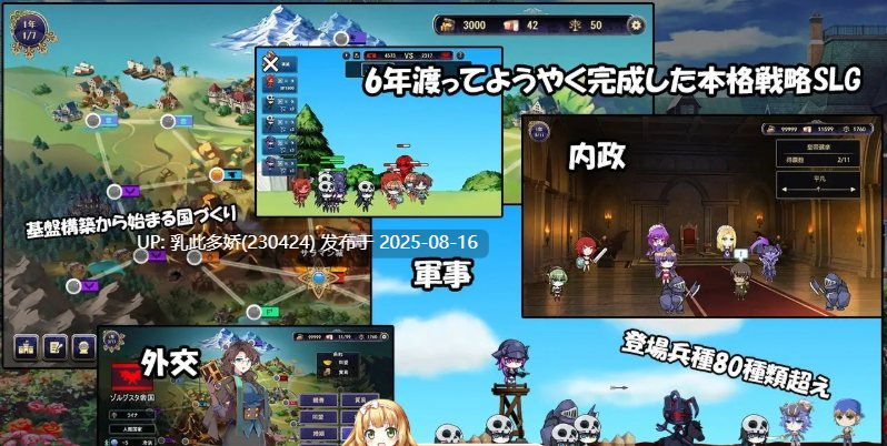 27[SLG-PC] [战略SLG全动态]后宫领地争夺：我继承的是魔王的领地？DL正式版[CV800M]-第8张图片-萌站