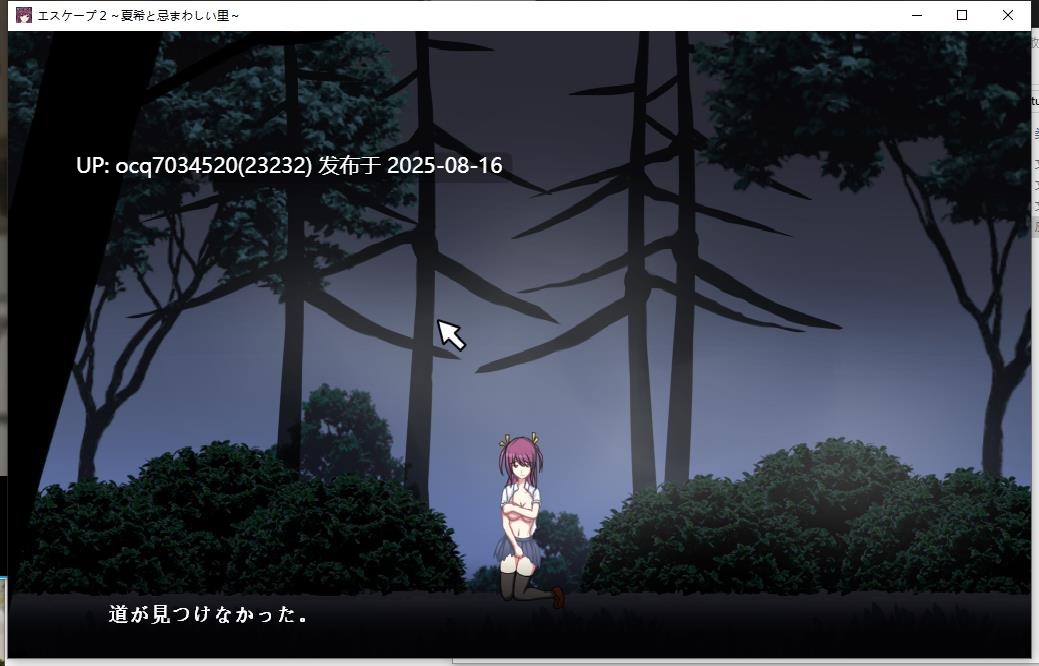 Alibi社团（已解散）~7-Escape 2 – Natuki and the Cursed Village – Ver.15.09.24（英文）-第3张图片-萌站