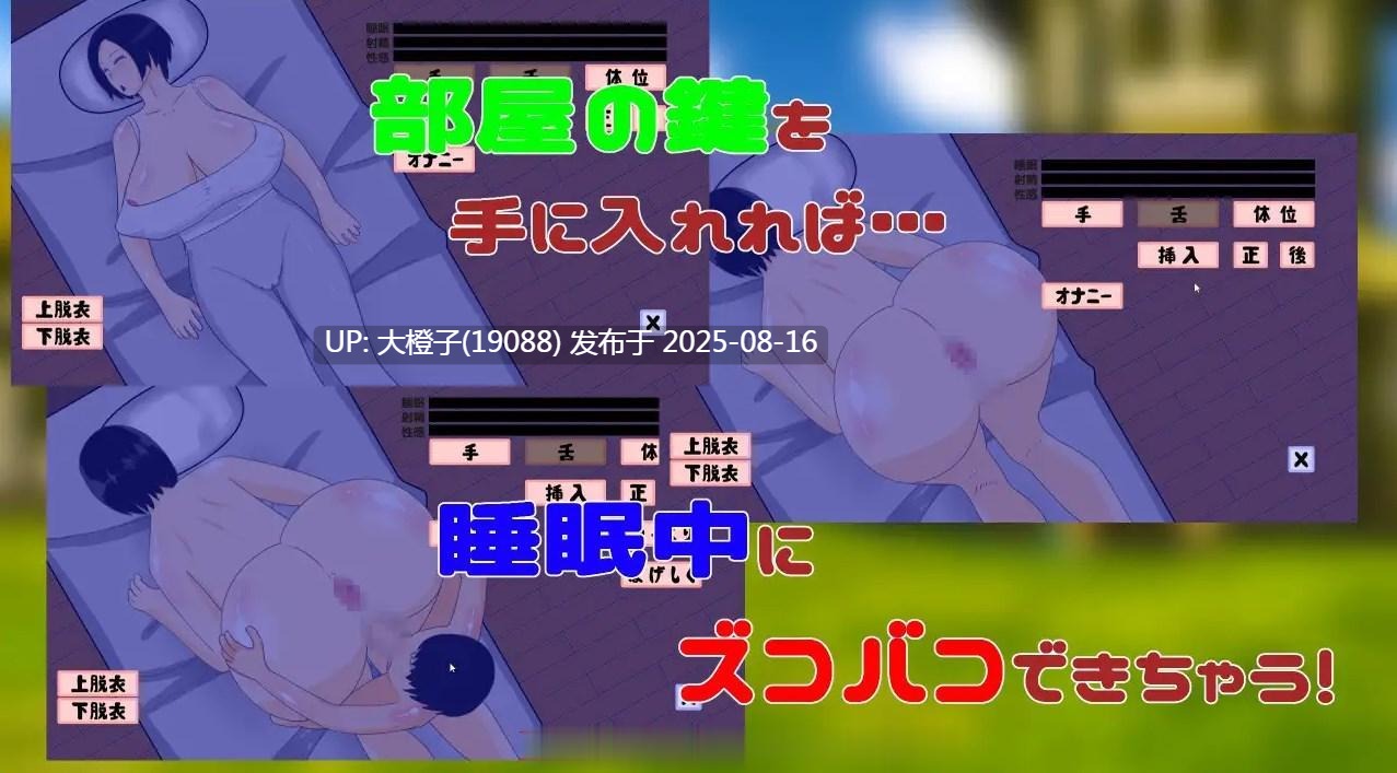 [RPG汉化PC母子乱伦][電撃サイクロン]大好きな母さんと俺はシた[980M]-第3张图片-萌站
