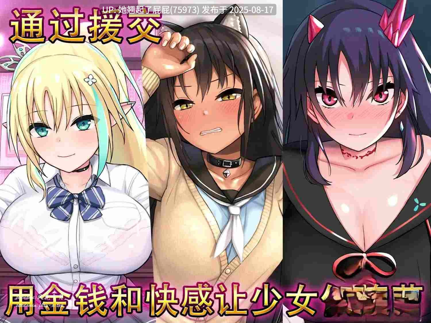 [互动/兽耳/官中/动态/双端] 援交幻想~用爱与勇气与援交拯救世界 V1.08 PC+安卓 [2.55G]-第6张图片-萌站
