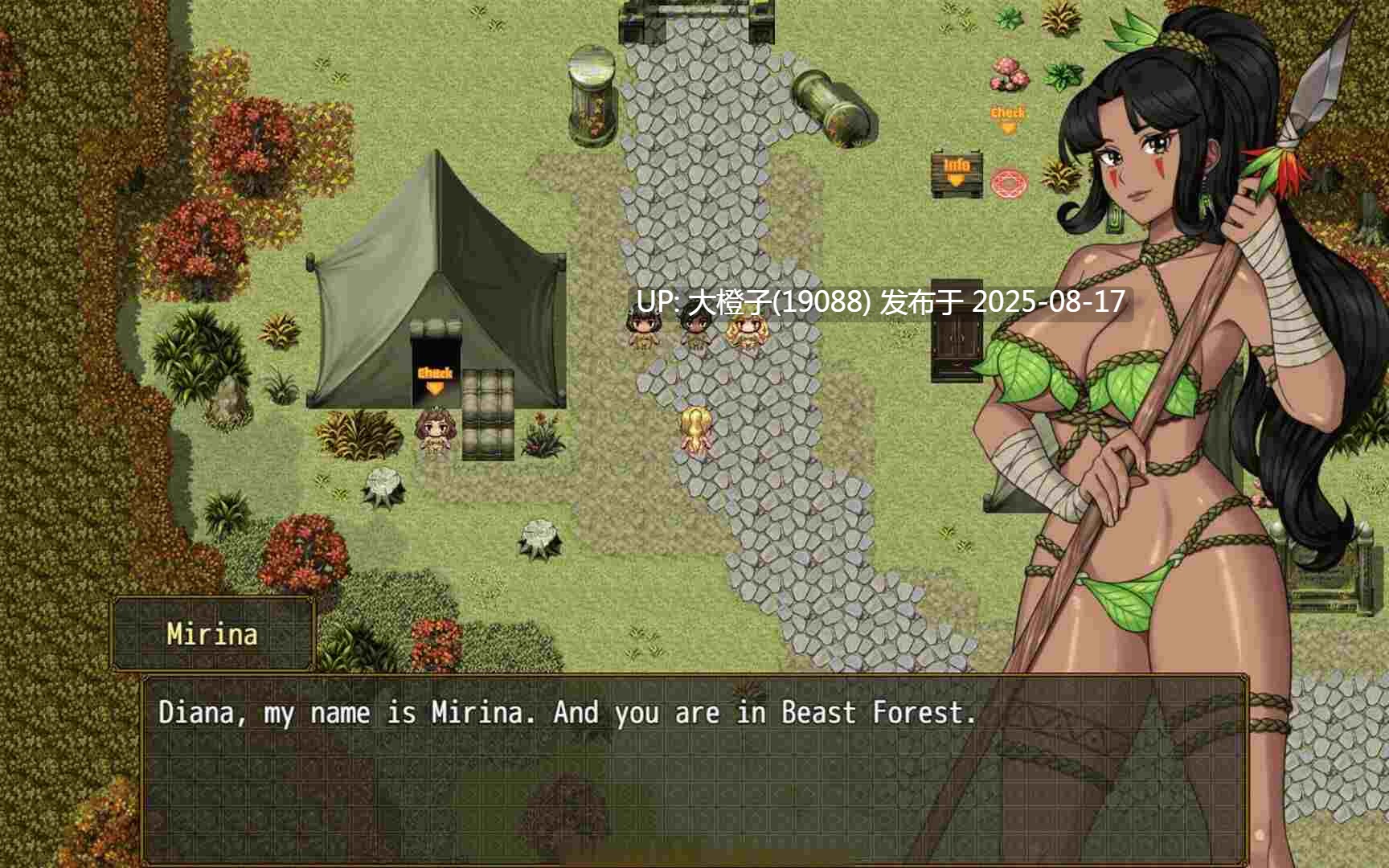 [SLG汉化PC]戴安娜的冒险2 Diana’s Quest 2 Give Back My Clothes[1.75G]-第7张图片-萌站