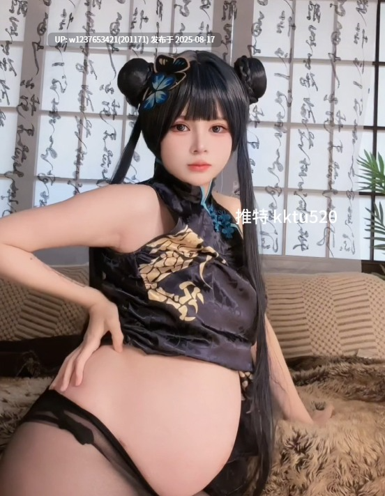 白猫少女(小九酱) -02年孕妈福利姬合集【NPNV12.2G】-第2张图片-萌站