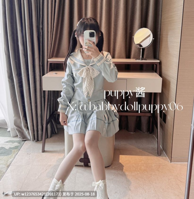 Puppy酱 – 双马尾白虎萝莉露出调教私拍【74P37V898MB】-第7张图片-萌站