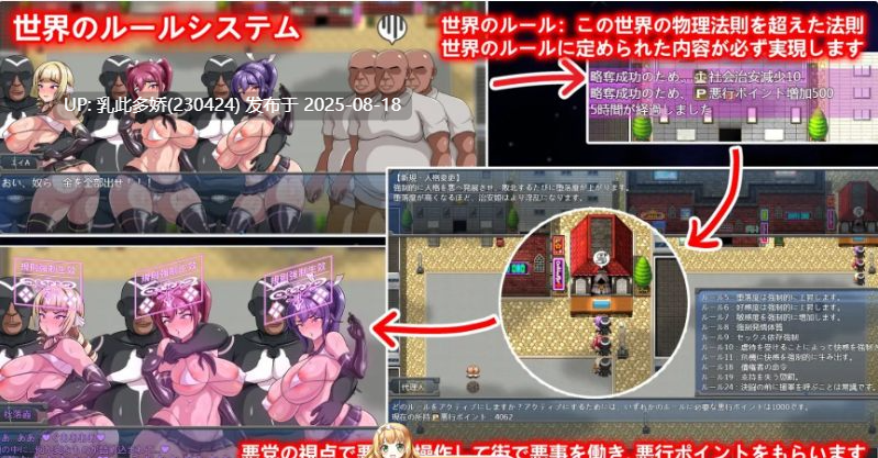 18[RPG-PC] [佳作RPG官中步兵CV]Ruled by Rule～规则支配 V1.2.5 官方中文步兵版[600M]-第8张图片-萌站