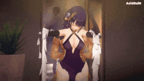 新作-Raiden shogun x mob WIP (Genshin impact) 雷电将军 NTR [old work]-第7张图片-萌站