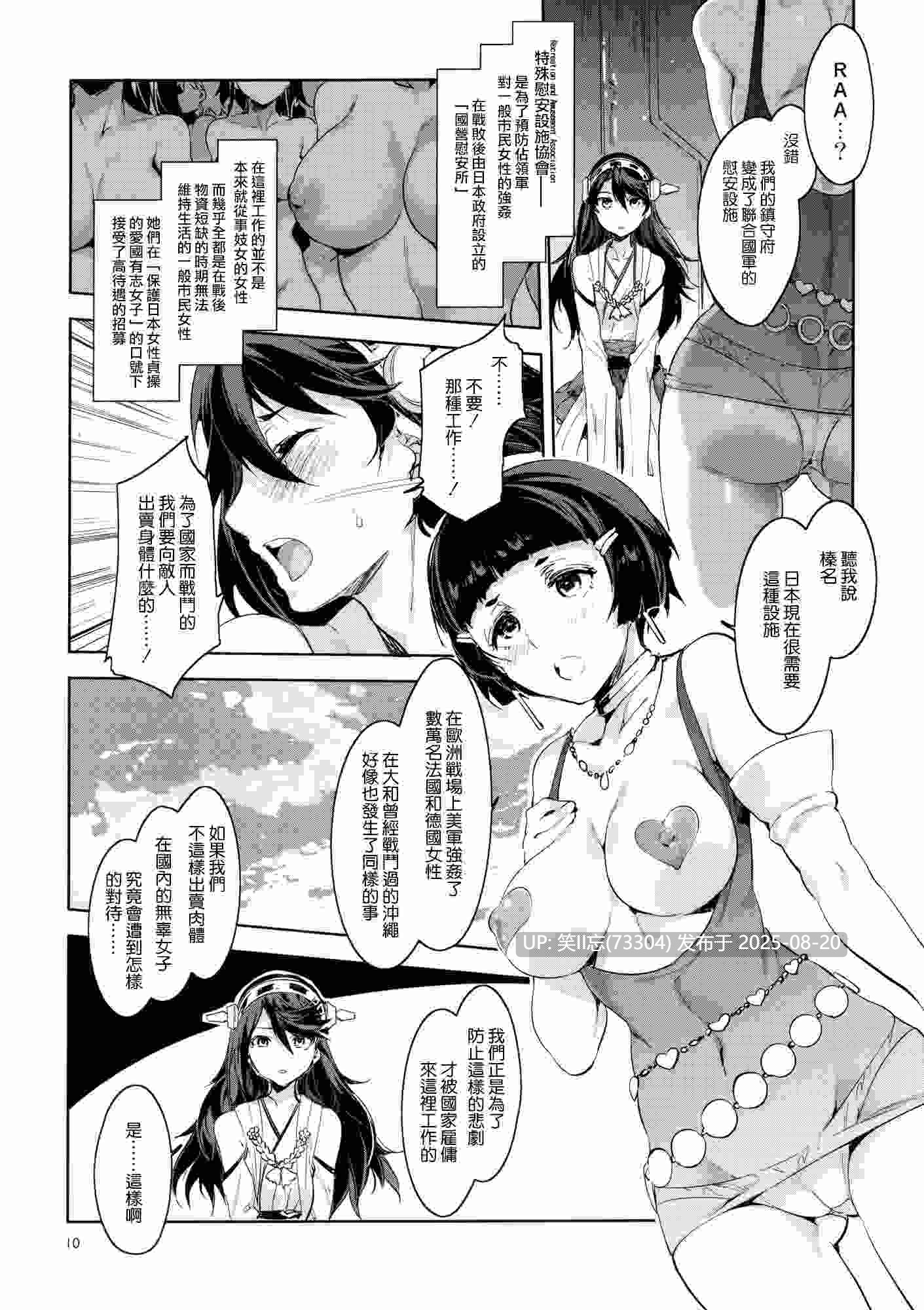 [ありすの宝箱 (水龍敬)] RAA -特殊慰安戦艦榛名- (艦隊これくしょん -艦これ-) [空気系☆漢化]-第2张图片-萌站