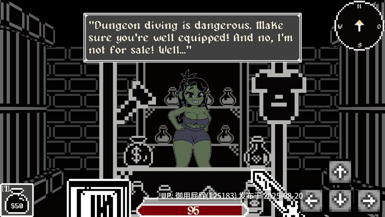 [复古风SLG/动态/PC]地牢美女：诱惑的故事 Dungeon Vixens A Tale of Temptation v1.1.1 原版生肉 [310M]-第2张图片-萌站