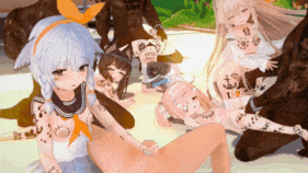 【1K/无修/无水印】新作-【媚黑航线】大乱交！暑假泳装派对+완전 미쳤네 so crazy舞啪混剪-第15张图片-萌站