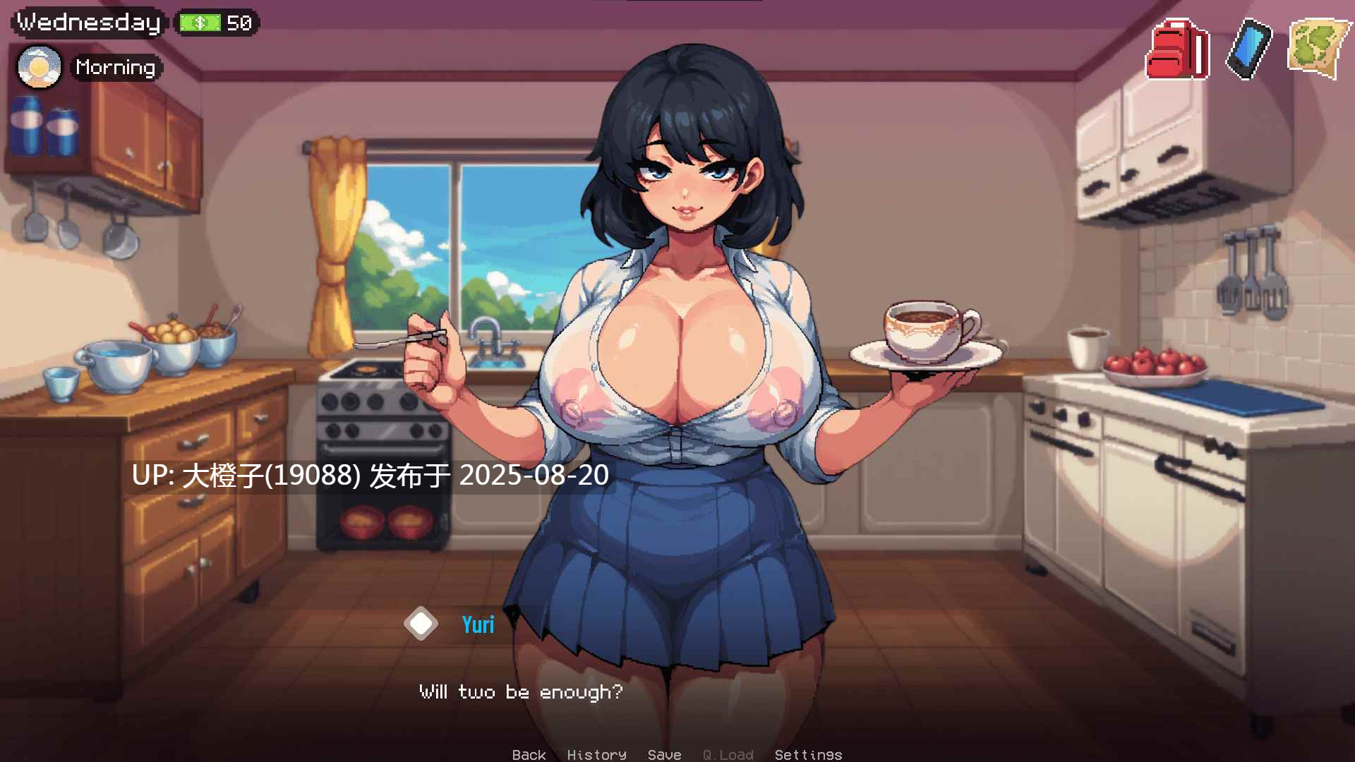 [SLG汉化动态PC+安卓]暑假 summer break Ver0.10 [1.16G]-第8张图片-萌站