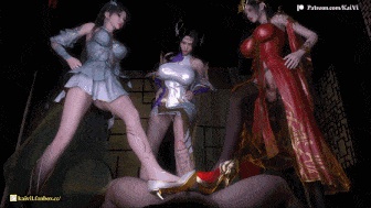 【3D动画/KaiVi】 25.08月新作：玄衣 彩鳞 薰儿 性感女神多人淫乱性交派对 [3.78G]-第3张图片-萌站