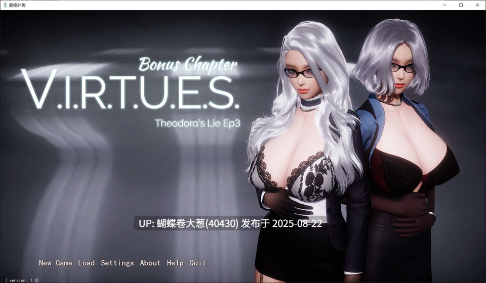 [情趣纯爱SEX][亚洲风爆款后宫外传神作]美德（V.I.R.T.U.E.S）IF Lady AND The Butler [百度] -第2张图片-萌站