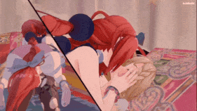 新作-Yuzuha x Alice having fun WIP (ZzZ) 浮波柚叶 x 爱丽丝・泰姆菲尔德-第4张图片-萌站