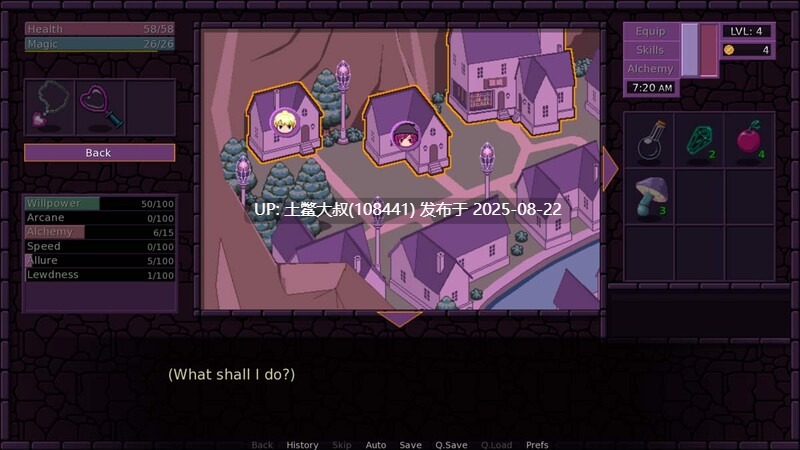 【2D欧美RPGAI汉化动态PC+安卓】 townofmagic AN 内部版本：版本 0.73.008 [821MB] 