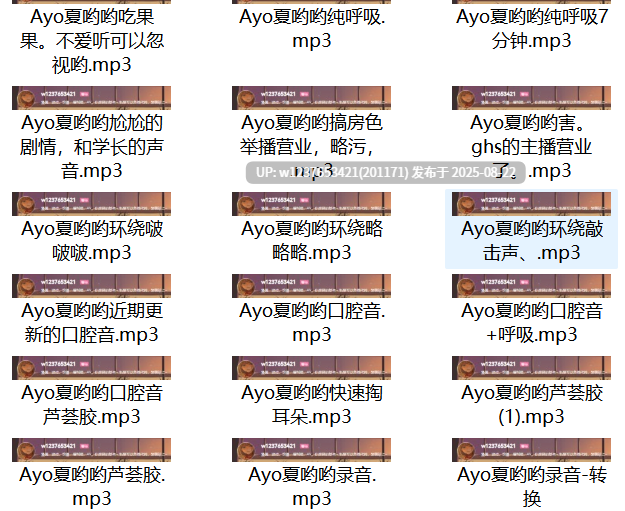 Ayo夏哟哟中文音声合集【874.47MB】-第2张图片-萌站