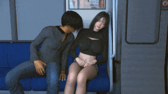 [GAJIJAJI]SUBWAY FXXK 性感女友熟睡中被地铁痴汉凌辱侵犯中出 2.91G-第6张图片-萌站