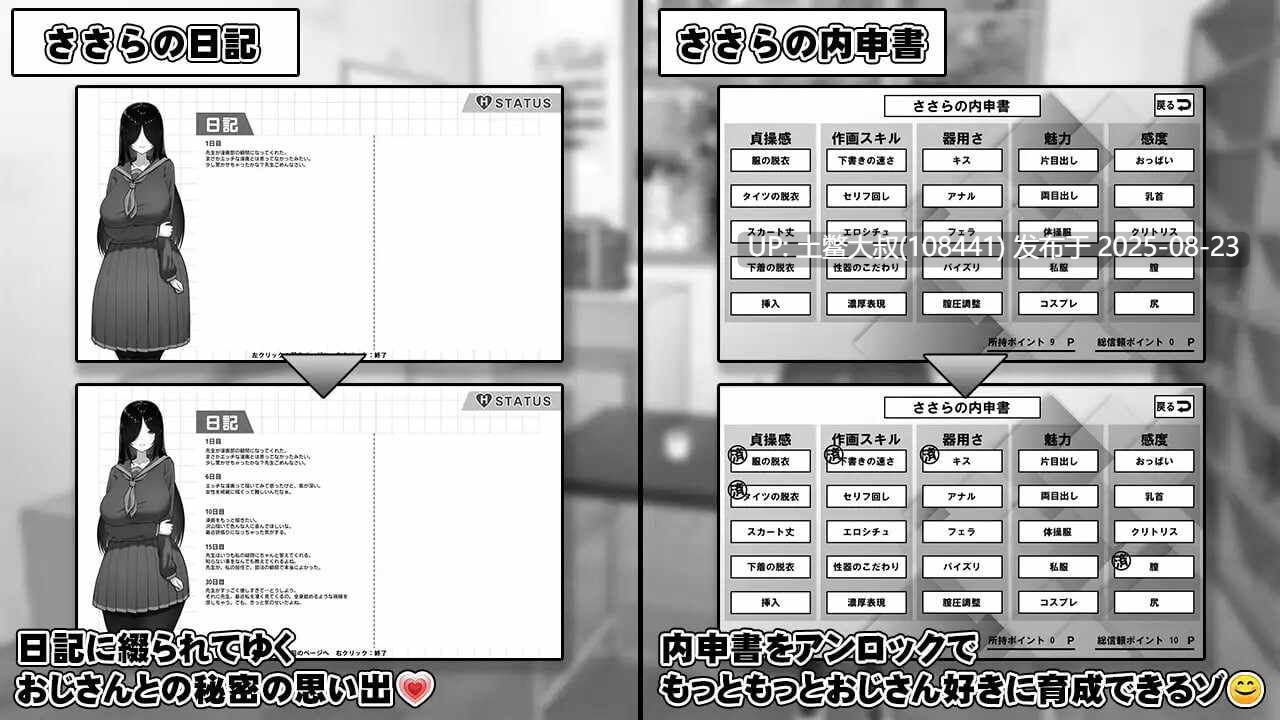 【触摸SLG汉化萌站植入】漫研顾问想支持佐伯沙罗 漫研顧問は佐伯ささらを支えたい v1.02[1.04G]D-第11张图片-萌站