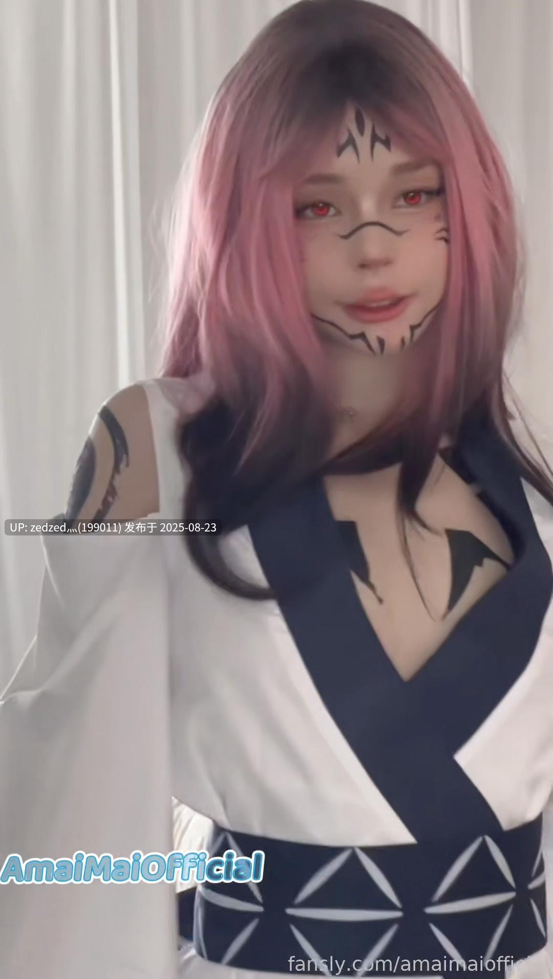 【真人无码】来看看性转宿傩大人自慰 AmaiMaiOfficial 3v-第3张图片-萌站