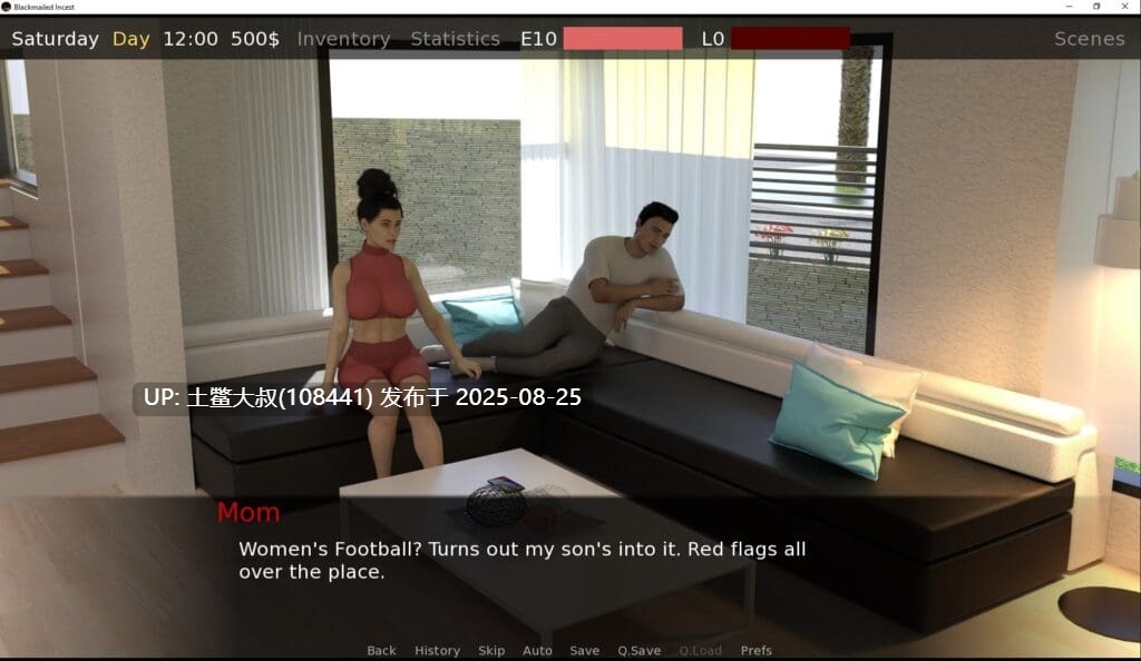 【3D欧美SLG AI汉化 沙盒 动态】勒索乱伦 Blackmailed Incest V0.2.8 【1.8GB】-第8张图片-萌站