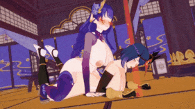 新作-Kujou Sara x Futa Raiden Shogun-第3张图片-萌站