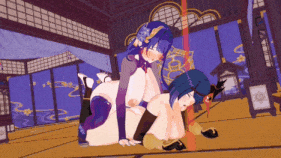新作-Kujou Sara x Futa Raiden Shogun-第13张图片-萌站