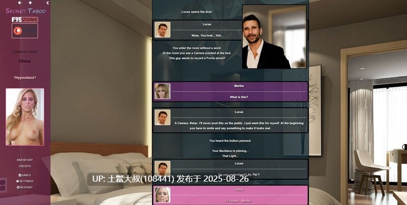 【欧美真人SLG 动态网页启动可翻译】禁忌秘密 Secret Taboo V0.3.5【6.17GB】